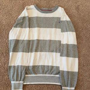 I am selling a striped Tommy Hilfiger sweater.